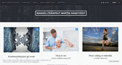 Desktop Screenshot of martinhanstvedt.com