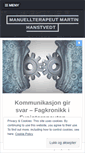 Mobile Screenshot of martinhanstvedt.com